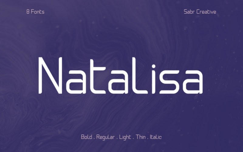 Natalisa Sans Serif Font Family