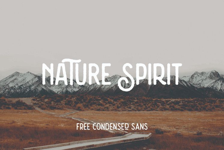 Nature Spirit Vintage Font