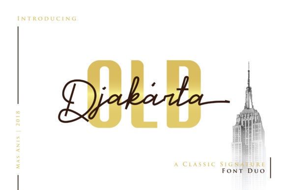 Old Djakarta Font Duo