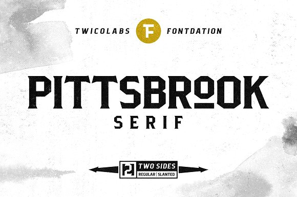 Pittsbrook Serif Typeface