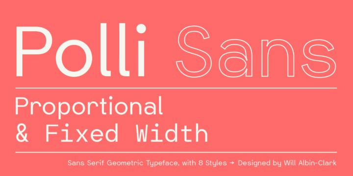 Polli Sans Serif Font Family