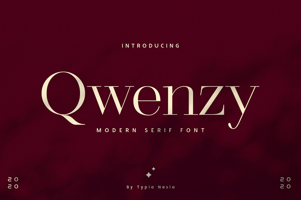 Qwenzy Elegant Serif Font