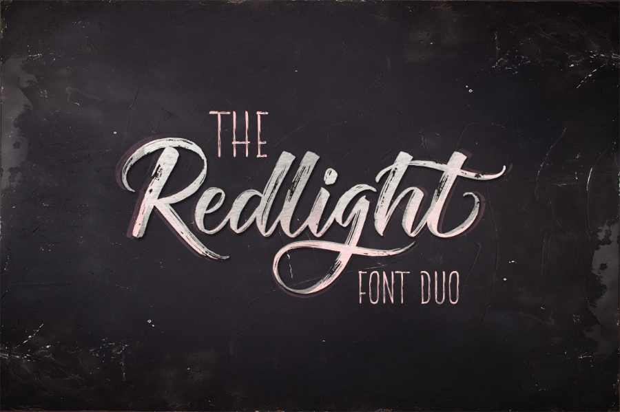 Redlight Script Font Free