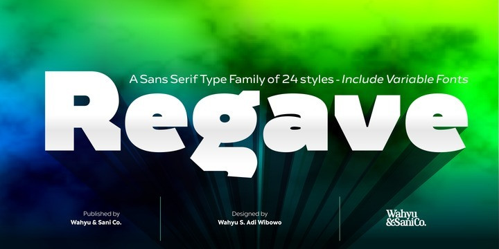 Regave Sans Serif Font