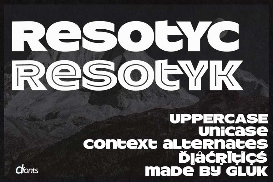 ResotYc Font