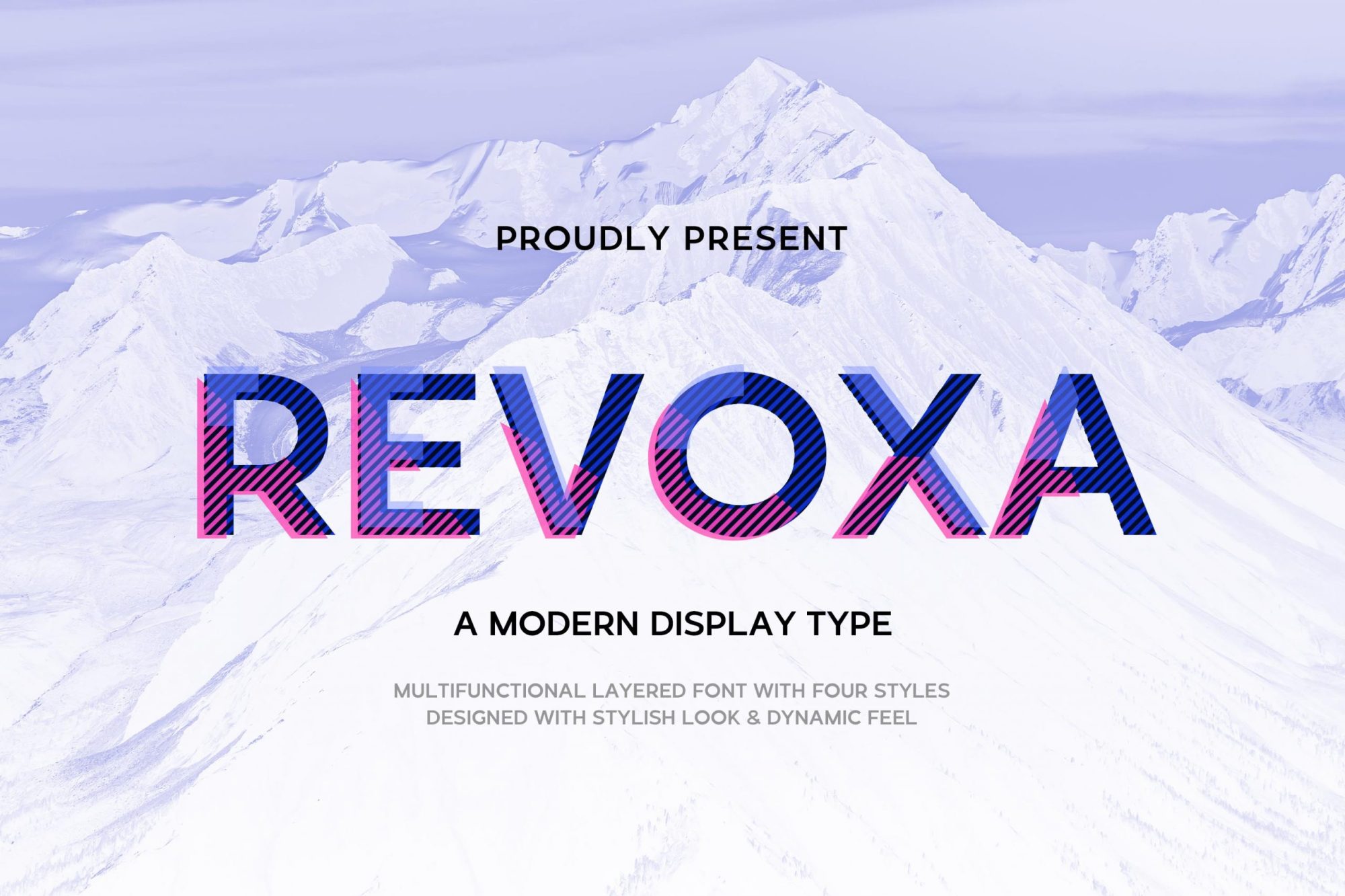 Revoxa Modern Display Typeface
