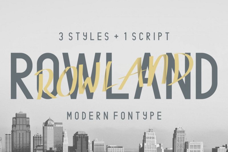 Rowland Typeface