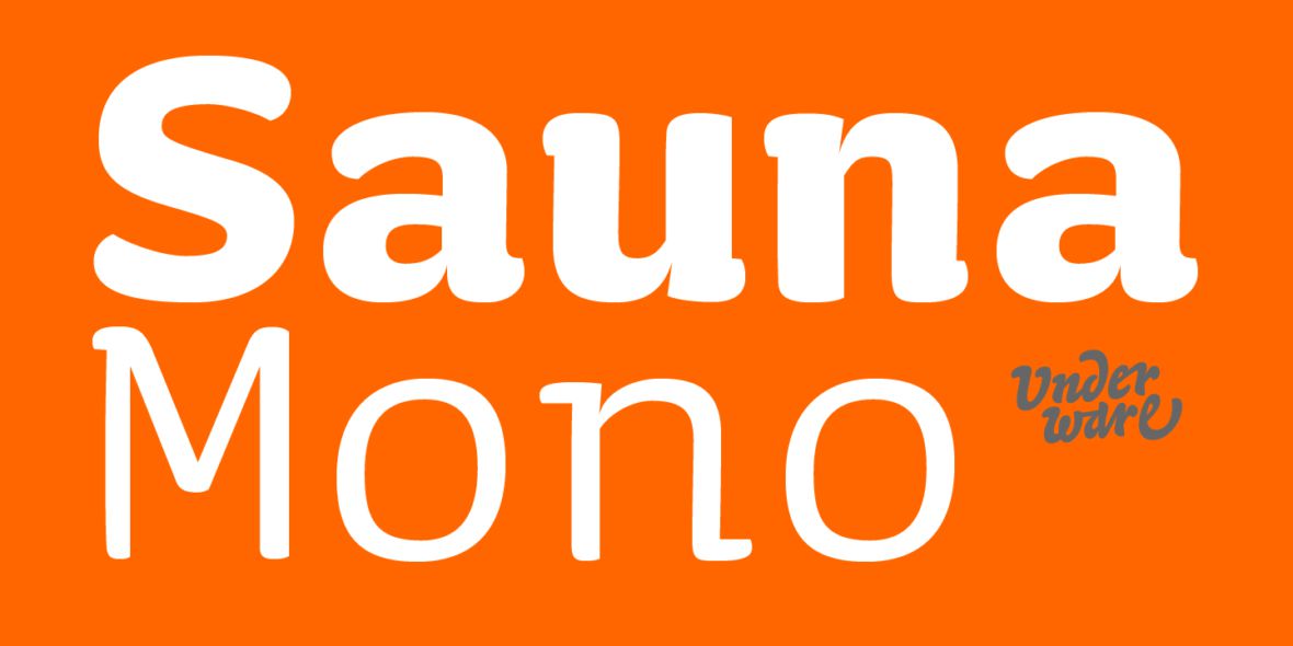 Sauna Mono Pro Font Family