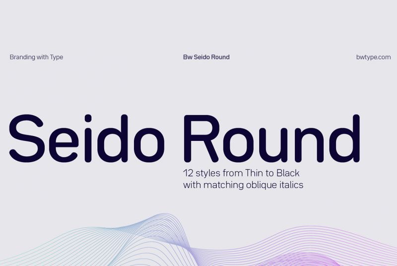 Seido Round Font Family