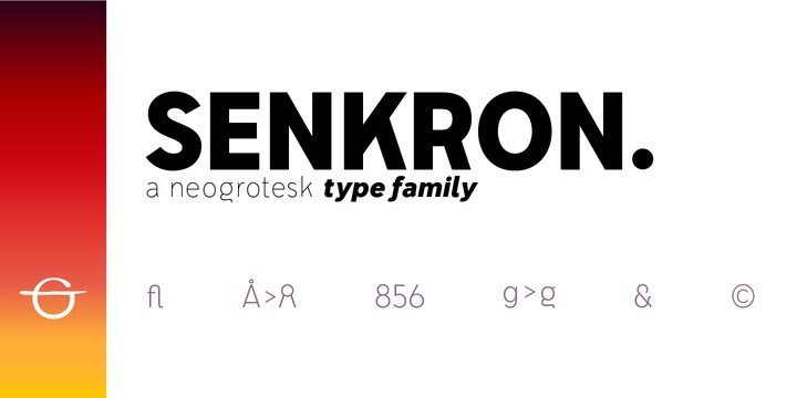 Senkron Sans Font Family