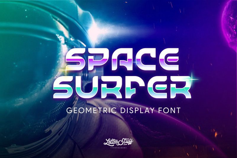SpaceSurfer Typeface