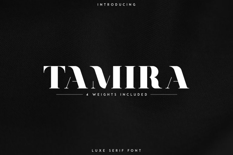 Tamira Typeface