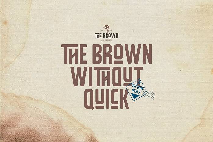 The Brown Typeface