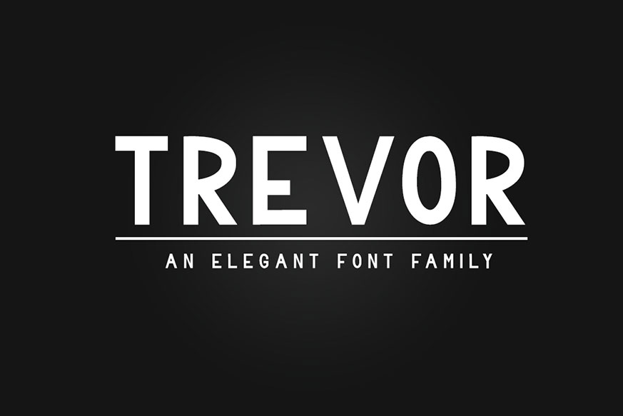 Trevor Sans Serif Font Family