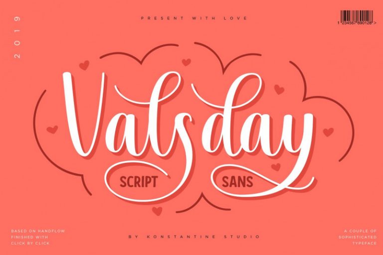 Valsday Script and Sans Font