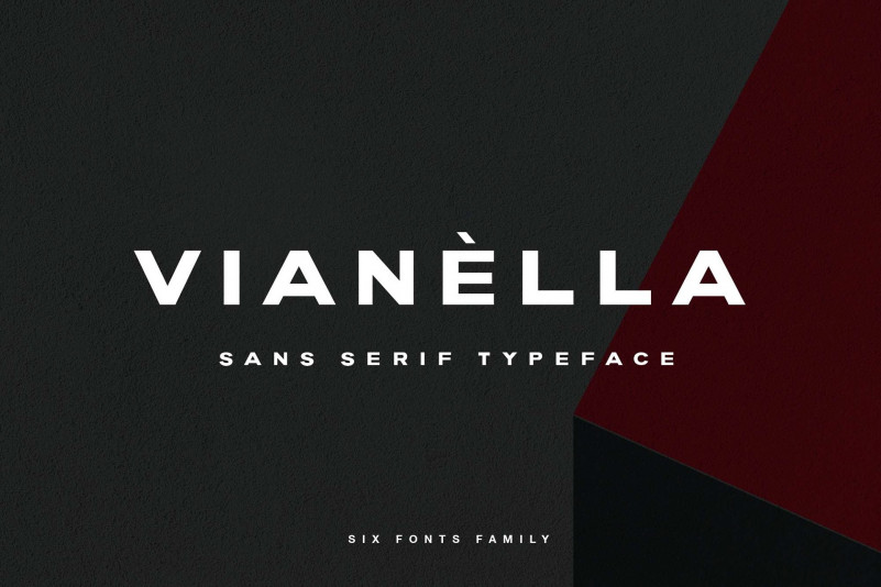 Vianella Sans Serif Font Family