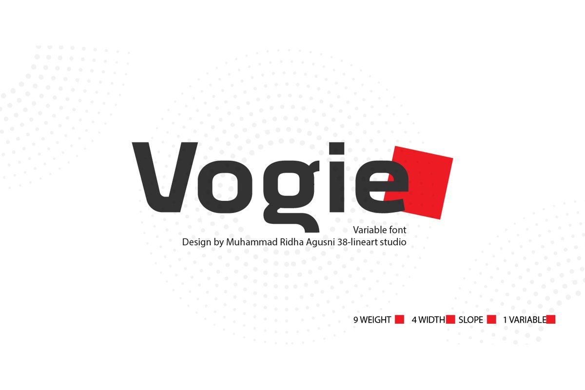 Vogie Sporty Sans Serif Font