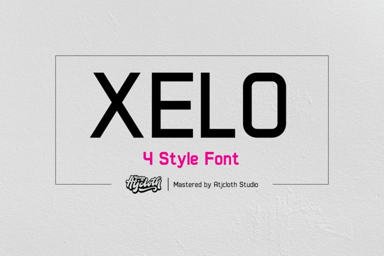 Xelo Sans Serif Font