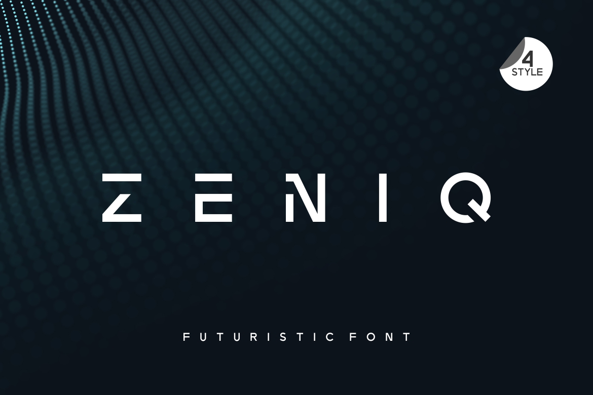 Zeniq Modern Sans Display Font