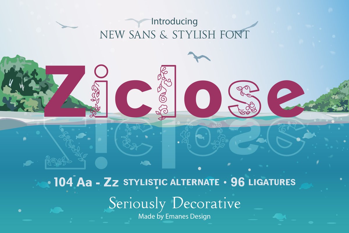 Ziclose Font