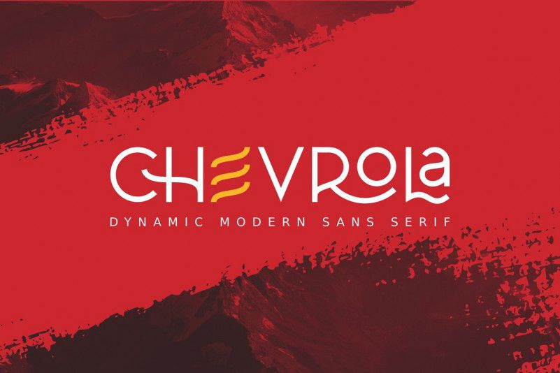 Al Chevrola Modern Sans Font