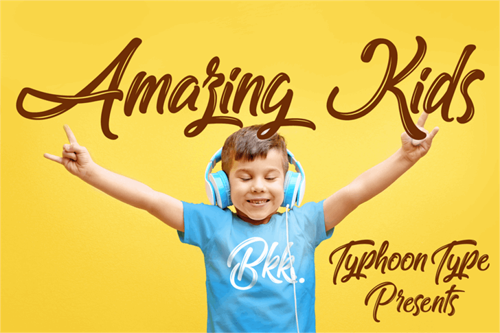 Amazing Kids Font Free