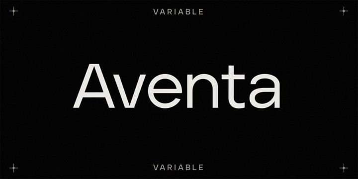 Aventa Sans Font Family