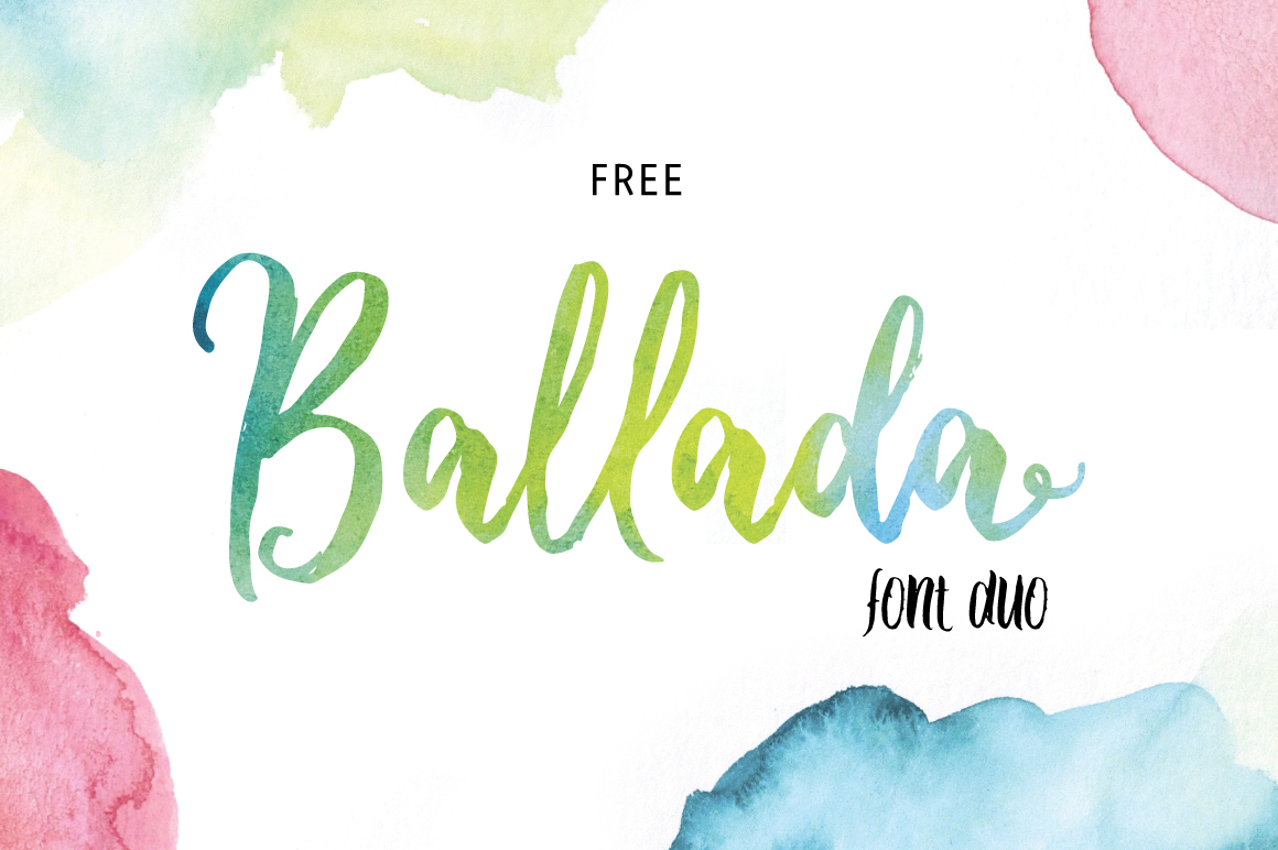 Ballada Brush Font Free