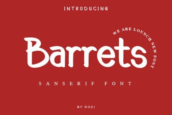 Barrets Sans Font