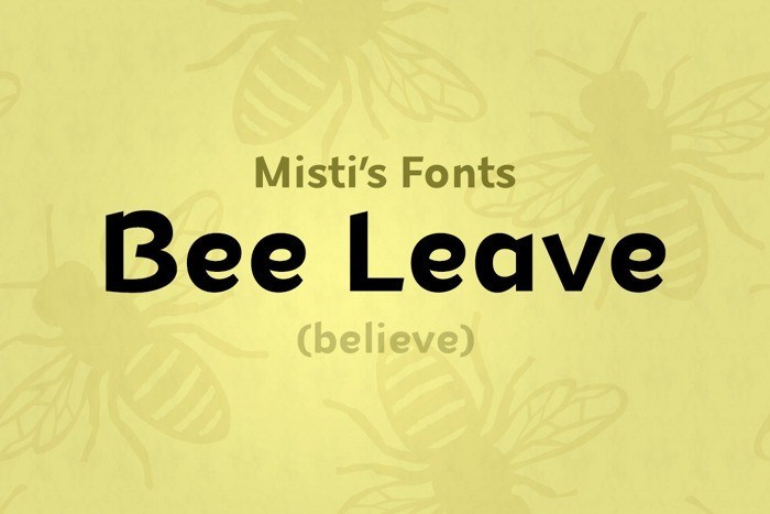 Bee Leave Sans Font