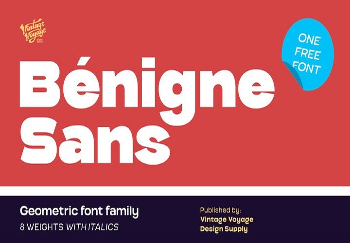 Benigne Sans Serif Font
