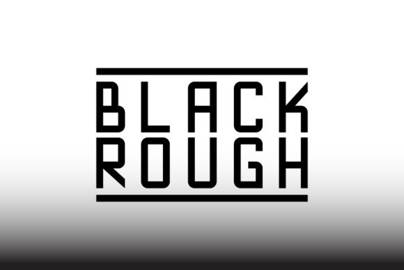 Blackrough Sans Font
