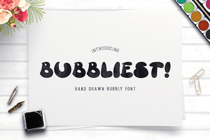 Bubbliest Font Free