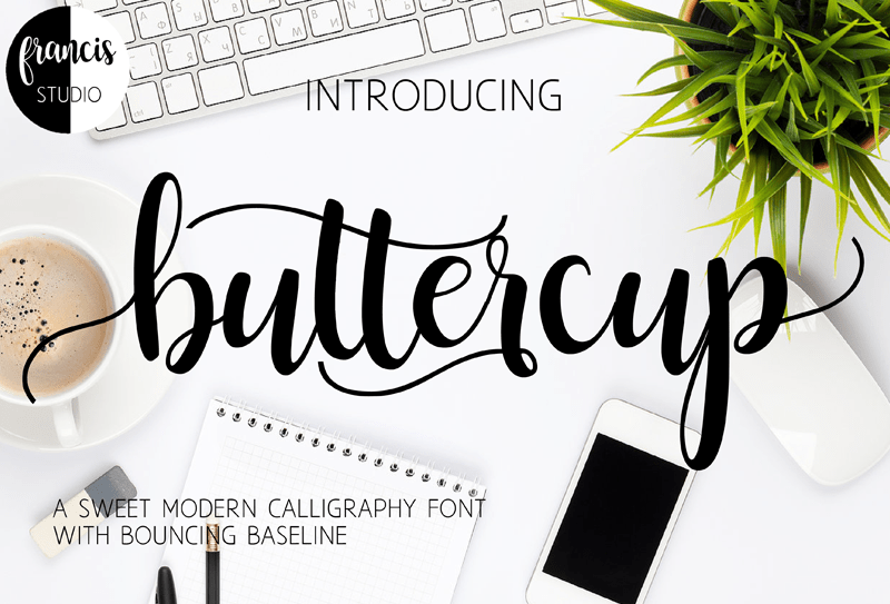 Buttercup Script Font Free