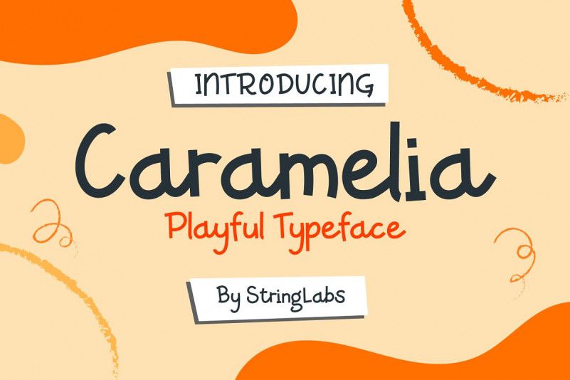 Caramelia Playful Font