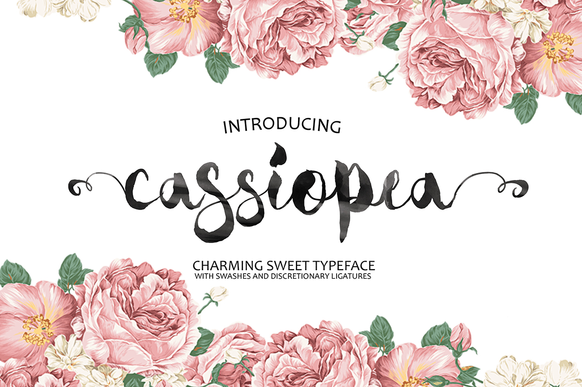 Cassiopea Brush Font Free