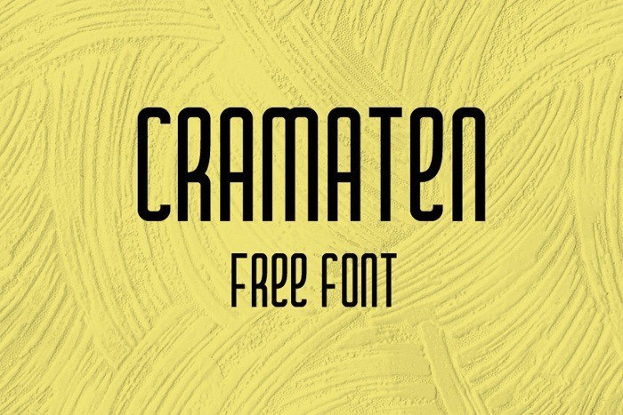 Cramaten Free Display Font