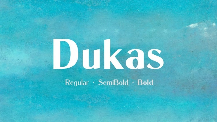 Dukas Font