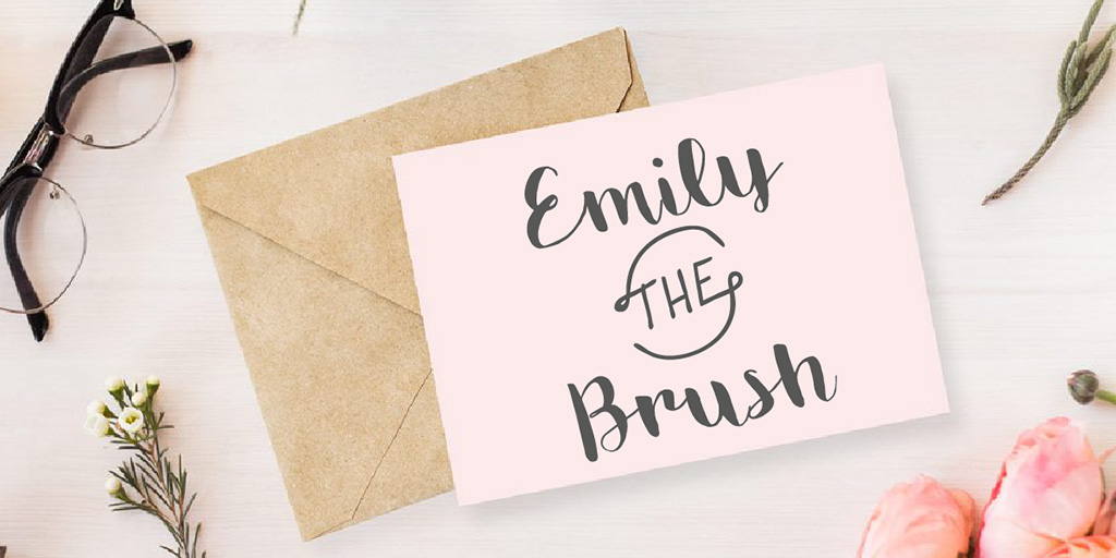 Emily The Brush Font Free
