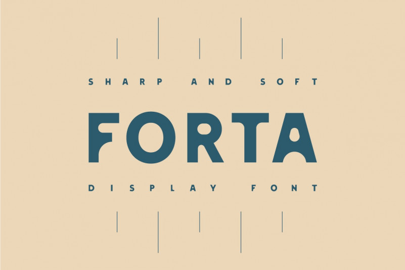 Forta Free Display Font