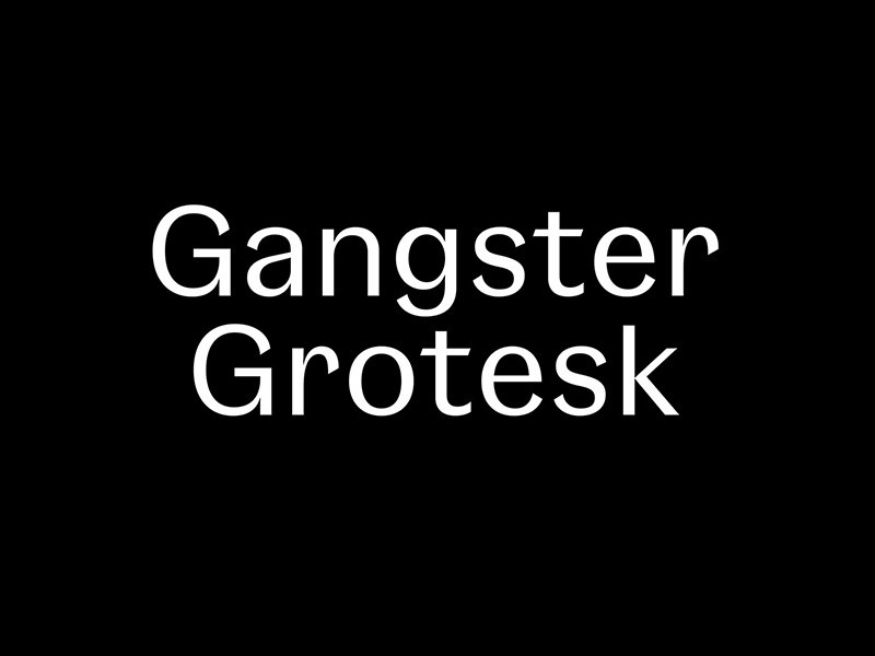 Gangster Grotesk Font Family