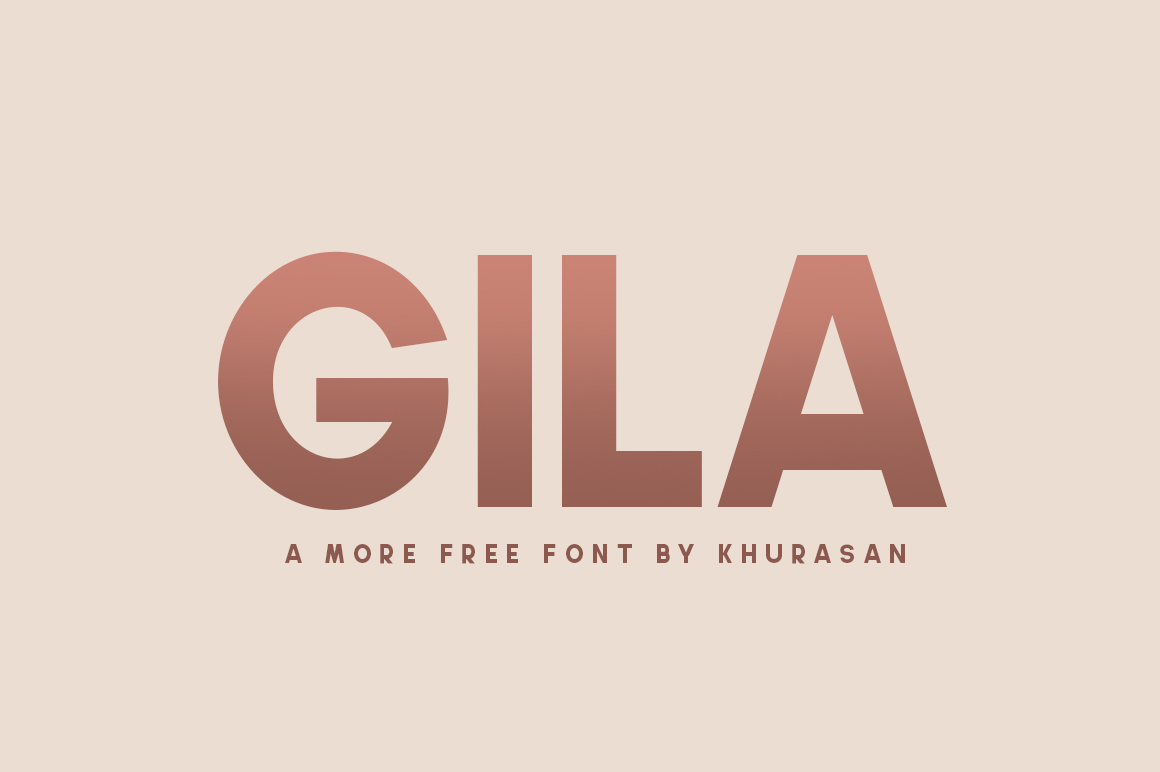 Gila Bold Sans Serif Font Family