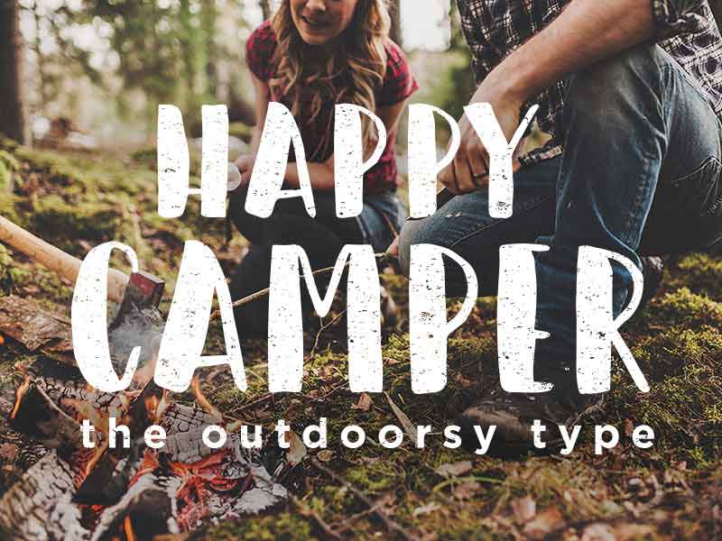 Happy Camper Font Free
