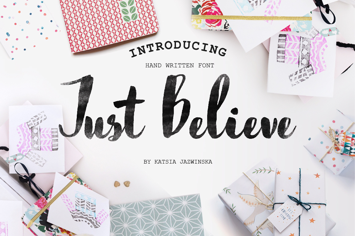 Just Believe Font Free