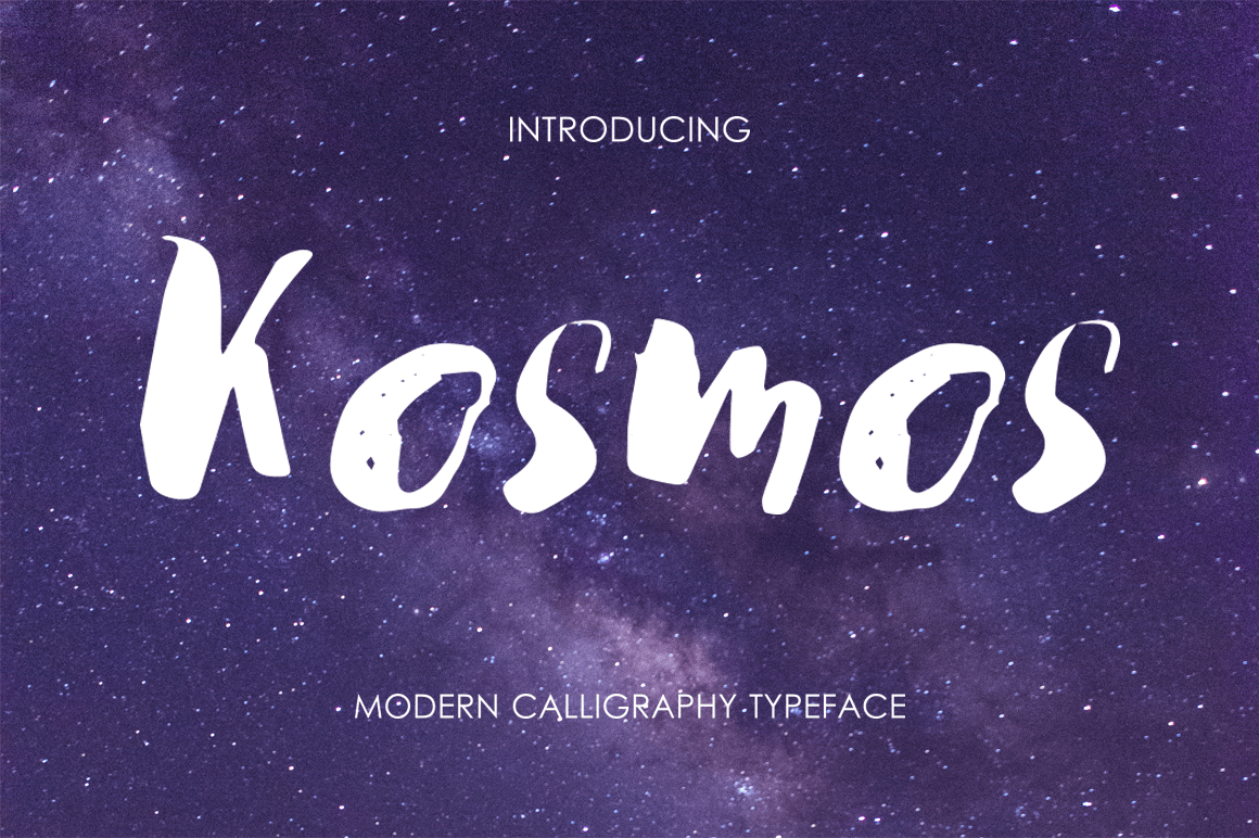Kosmos Brush Font Free
