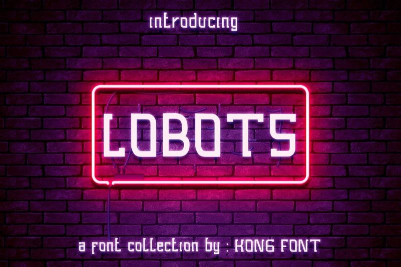 Lobots Collection Font