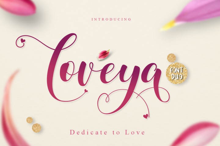 Loveya Script Font Free