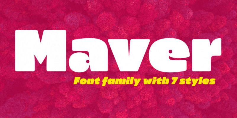 Maver Font Family