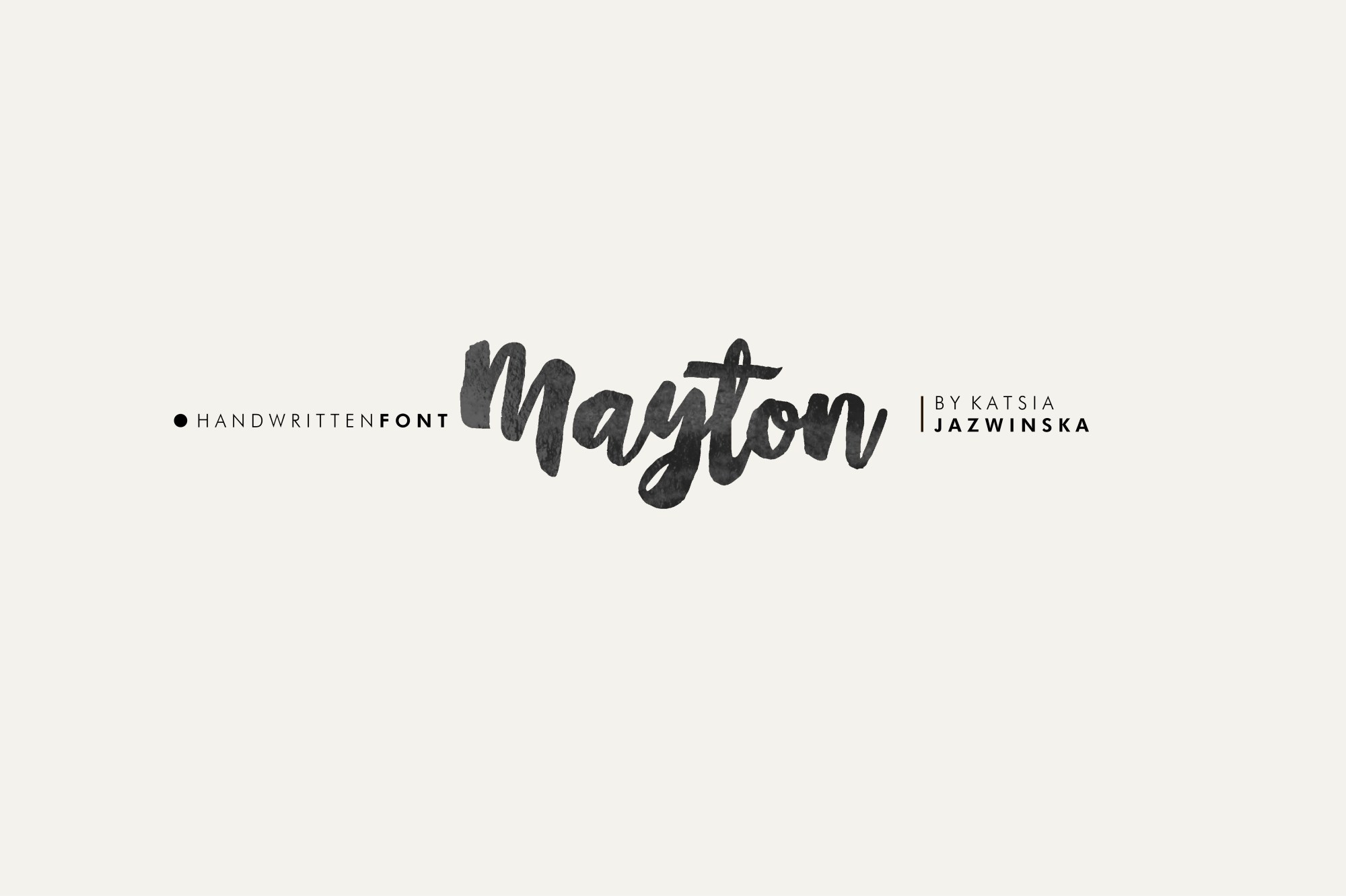 Mayton Brush Script Font Free