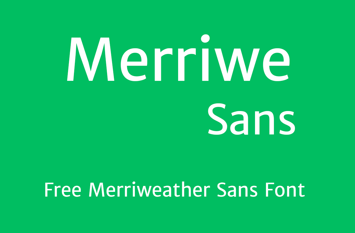 Merriweather Font Family Free
